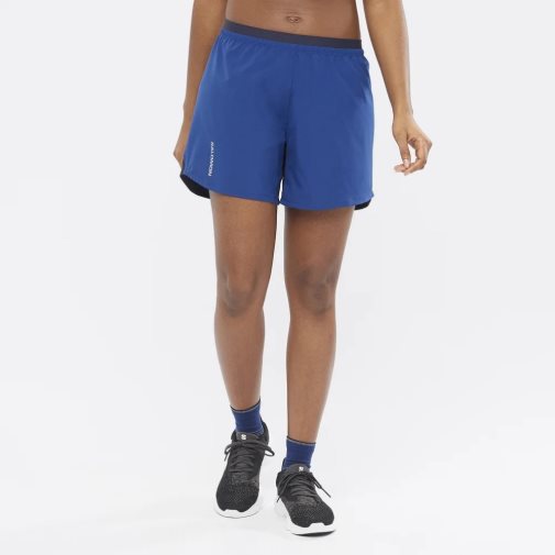 Blue Salomon Cross 5'' Women's Running Shorts | PH 81039O